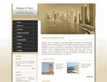 Tablet Screenshot of design-o-tech.com